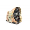 минерал Агат черный с сапфирином и сердоликом 6.5х10х8 см