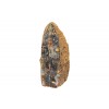 минерал Агат черный с сапфирином и сердоликом 8х7х11 см