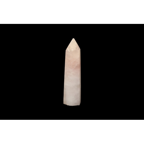 минерал Розовый кварц кристалл 2х2.5х8.5 см