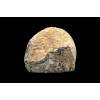 минерал Агат черный с жеодой раухтопаза 6х18х15.5 см