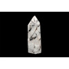 минерал Кварц с турмалином 2х2.5х6.5 см