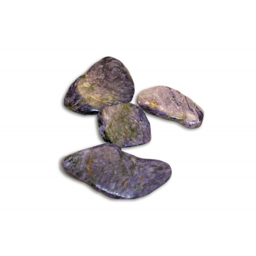 минерал Чароит средняя и мелкая галтовка