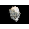 минерал Флюорит на кальците с галенитом