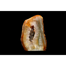 минерал Агат сердолик с цитриновой жеодой 7х7.5х12.5 см 
