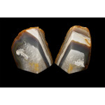 минерал Агат с кварцем пара