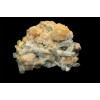 минерал Аквамарин с топазом и кальцитом