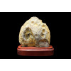 минерал Агат сапфирин с сердоликом и кварцем 5х11х15.5 см