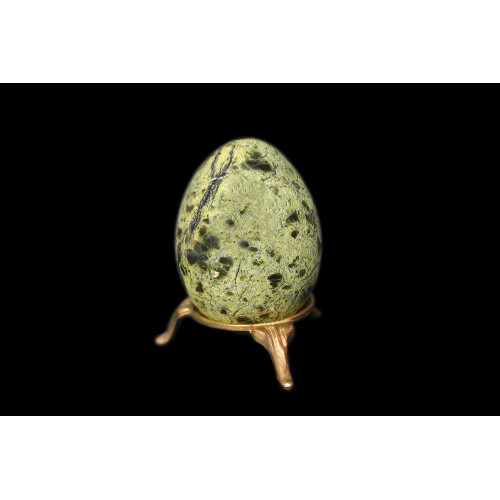 минерал Змеевик яйцо 4.5х6.5 см
