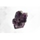 минерал Аметист с кальцитом 4х5.5х6 см