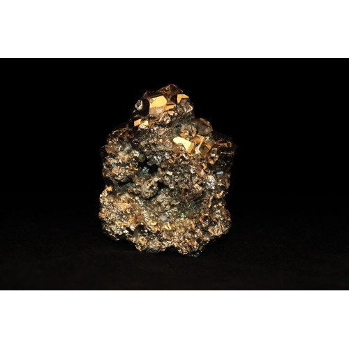 минерал Пирит друза 4х5.5х5 см