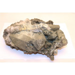 минерал Кварц с хлоритом 21х21х8 см