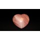 минерал Розовый кварц сердце 4.3х8х9 см