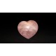 минерал Розовый кварц сердце 3.3х7х6 см
